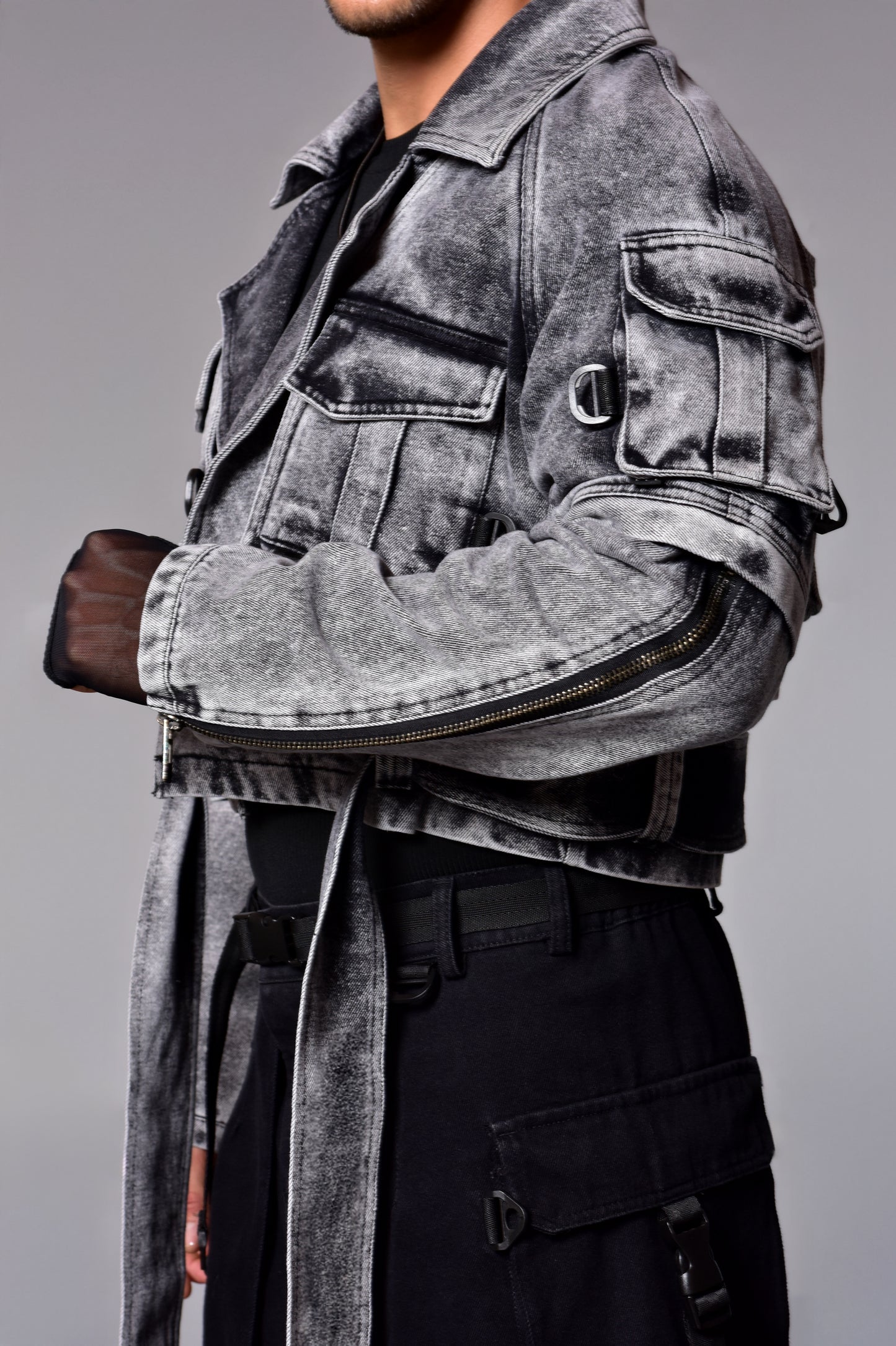 Chaqueta Wasteland cargo techwear