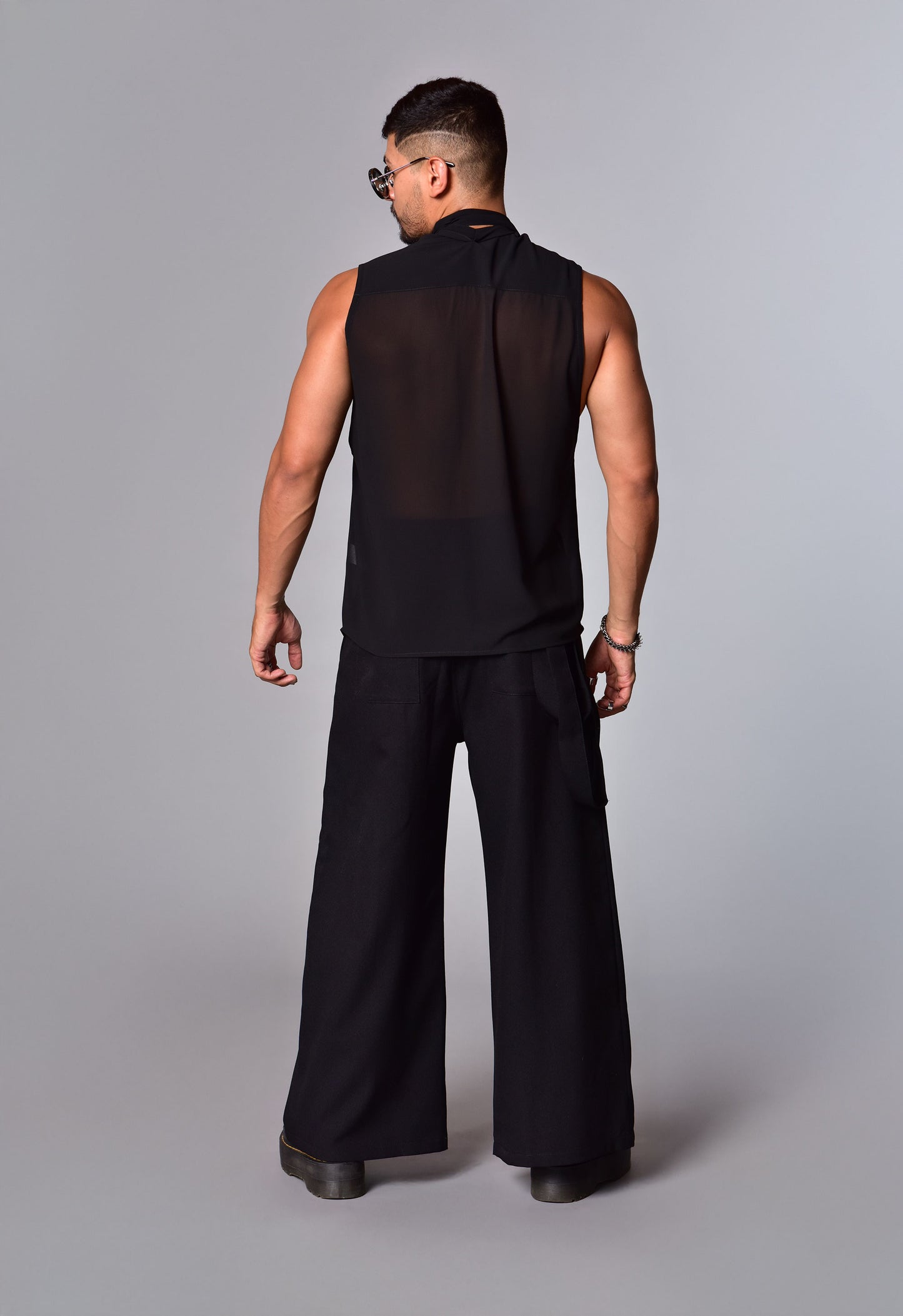 camisa recklees negra