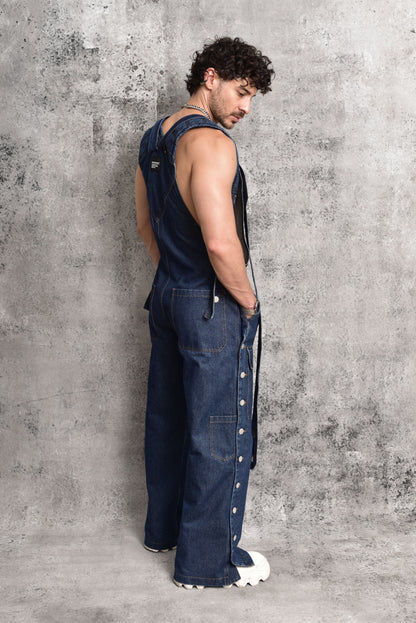 Overol tejano structural blue