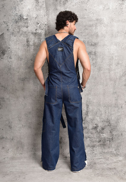 Overol tejano structural blue