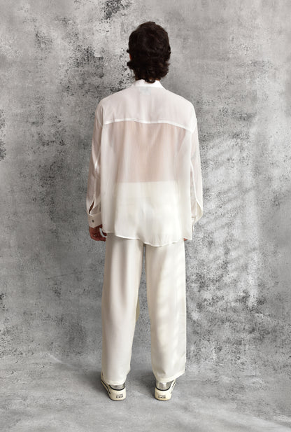 Camisa Essential White Transparente