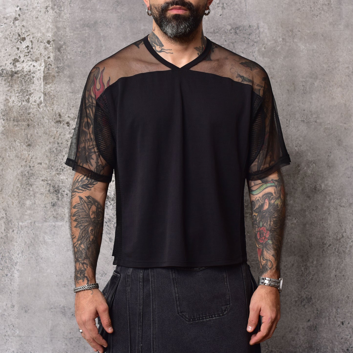 Camiseta hockey crop top