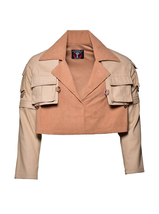chaqueta cargo techwear