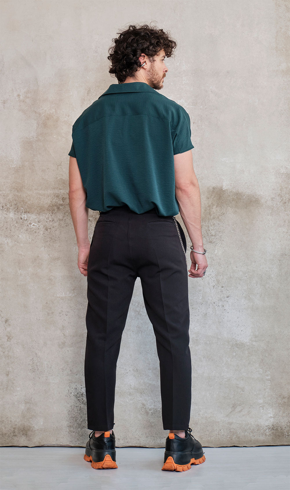 Pantalon baggy prenses negro