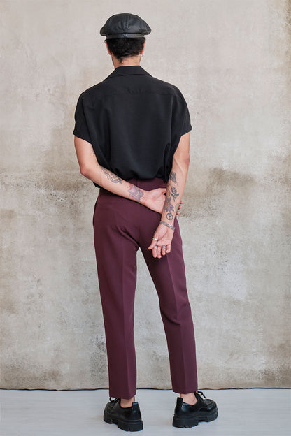 Bluson oversize extragrande negro