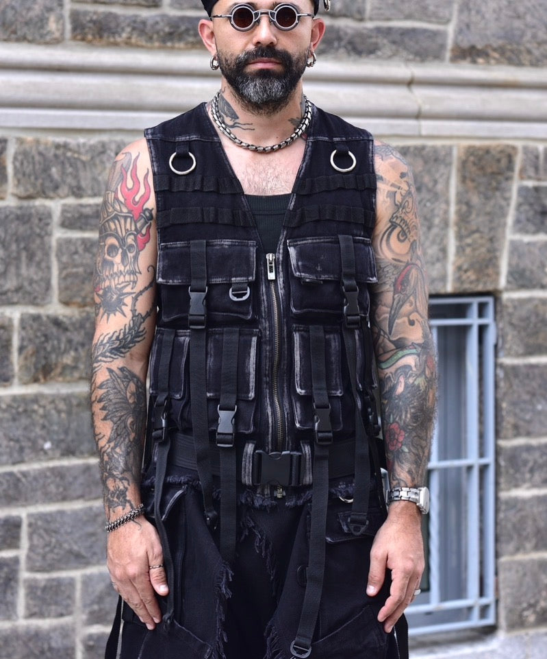 Chaleco Kombat Tech Negro