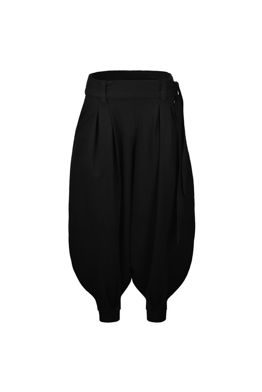Pantalon harem yoga black