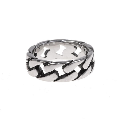 Cuban hoop ring