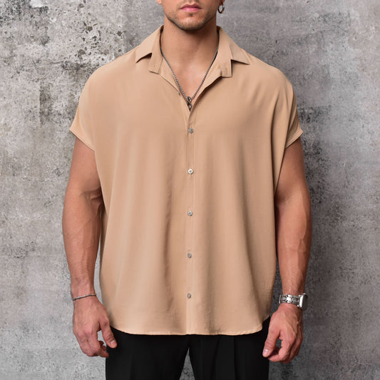 Bluson oversize extragrande beige