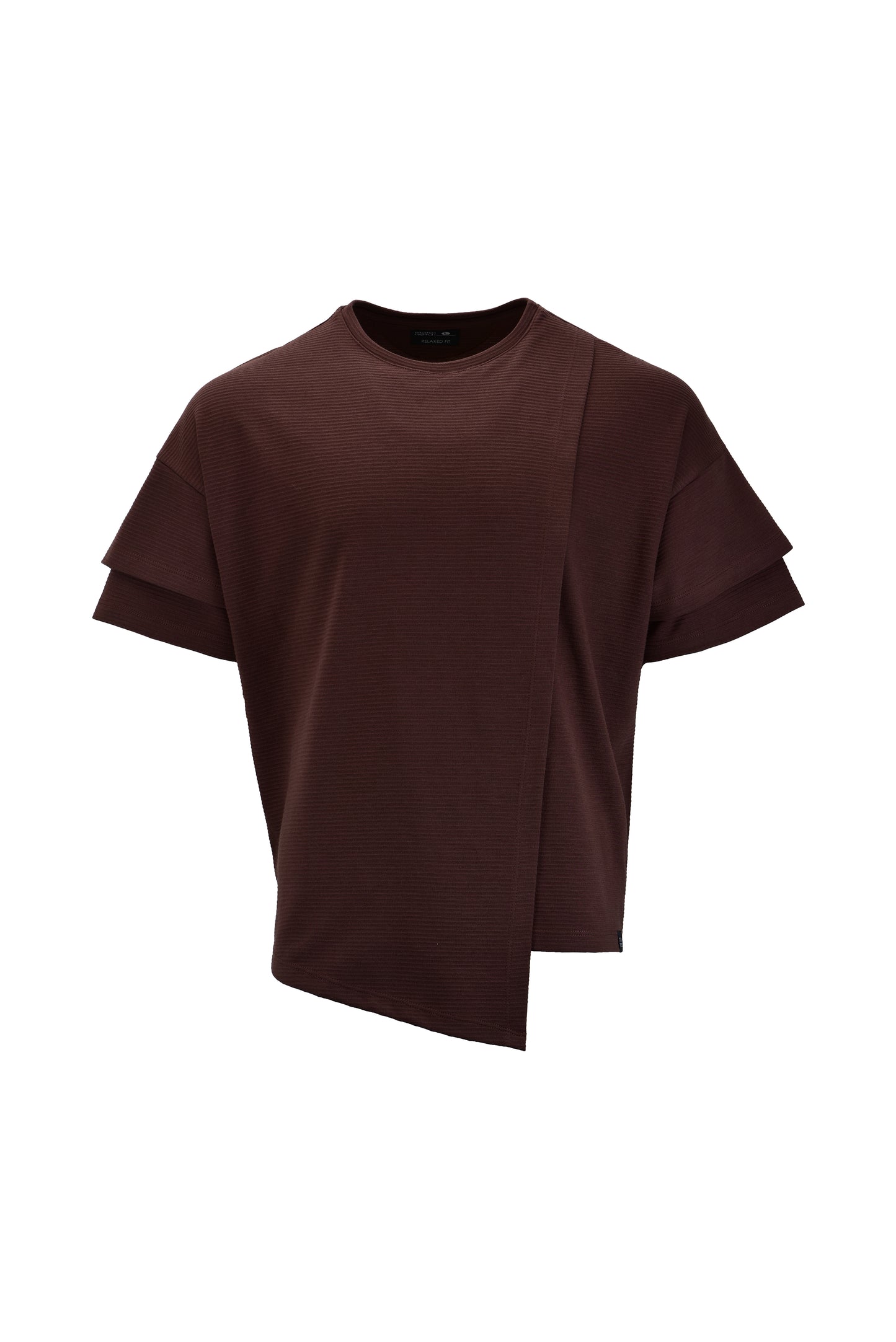 Camiseta Fighter layering marron