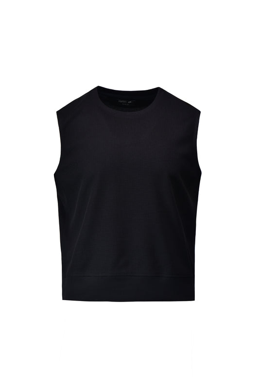 Camiseta crop top negra