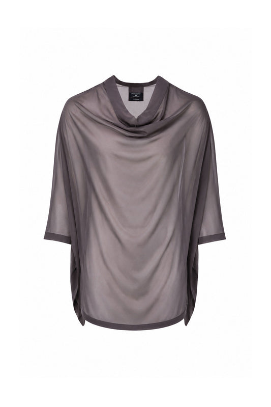 Bluson oversize velo ghost mocca