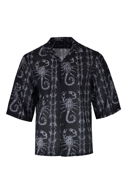Camisa boxy fit escorpio wire black
