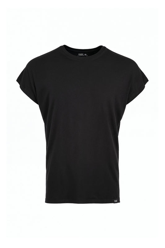 Camiseta blusón manga Japonesa negro