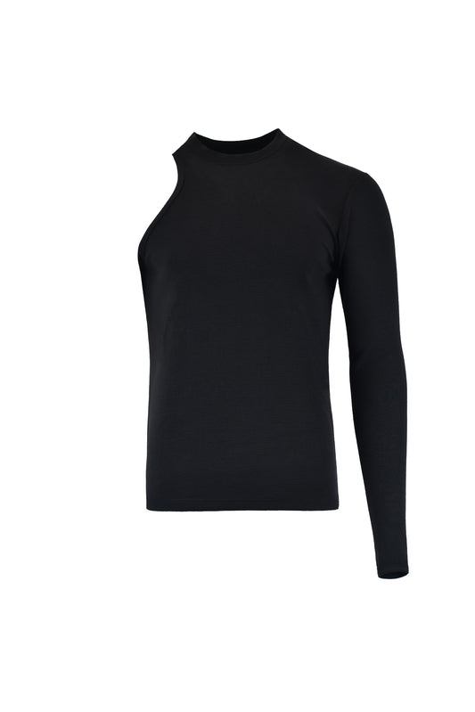 camiseta sleeve one black
