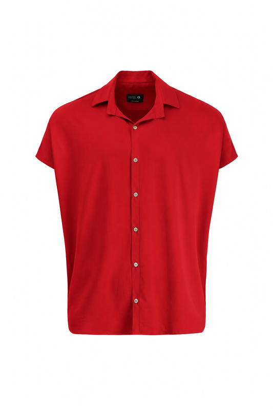 Bluson oversize extragrande rojo