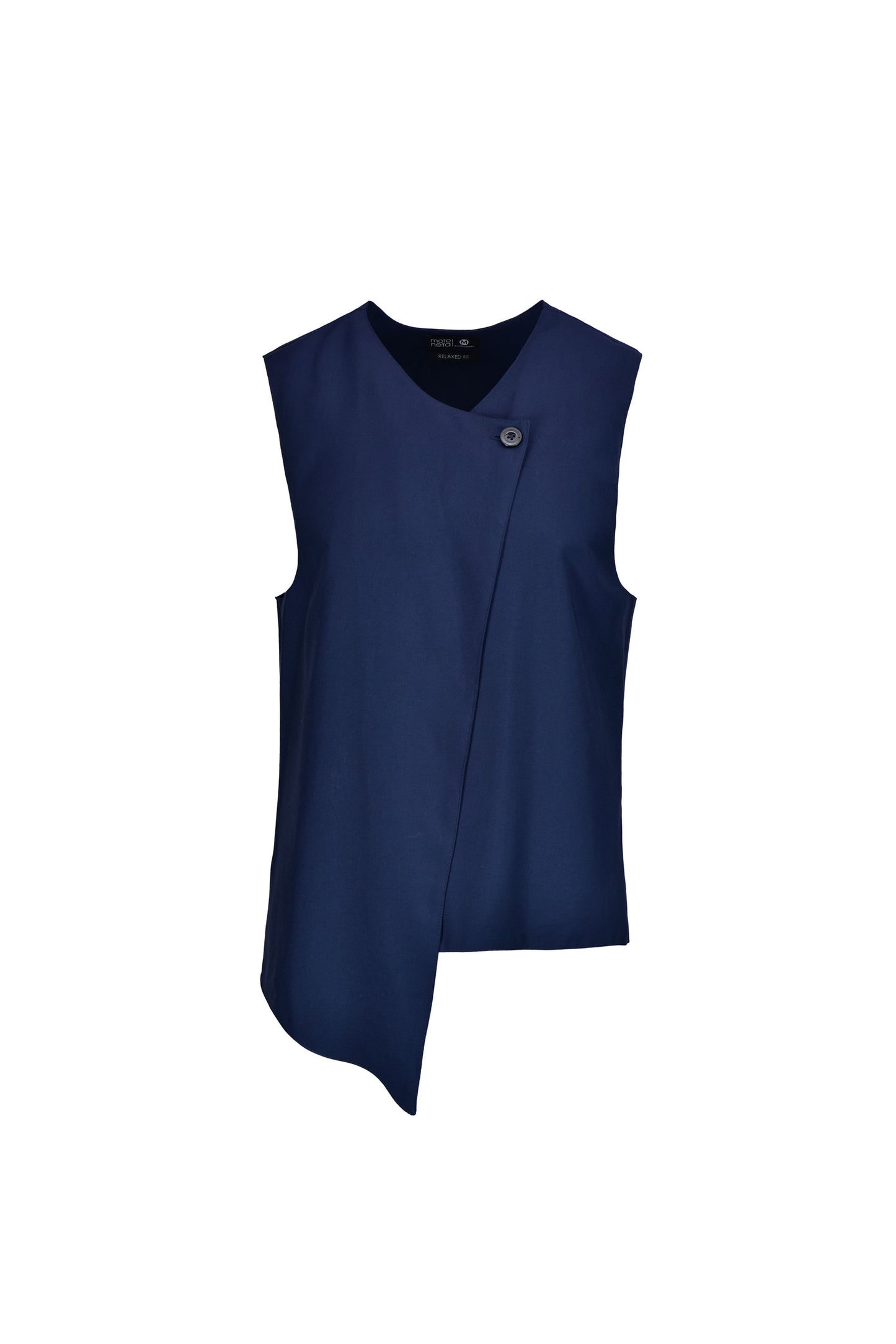 Chaleco asimétrico turqui