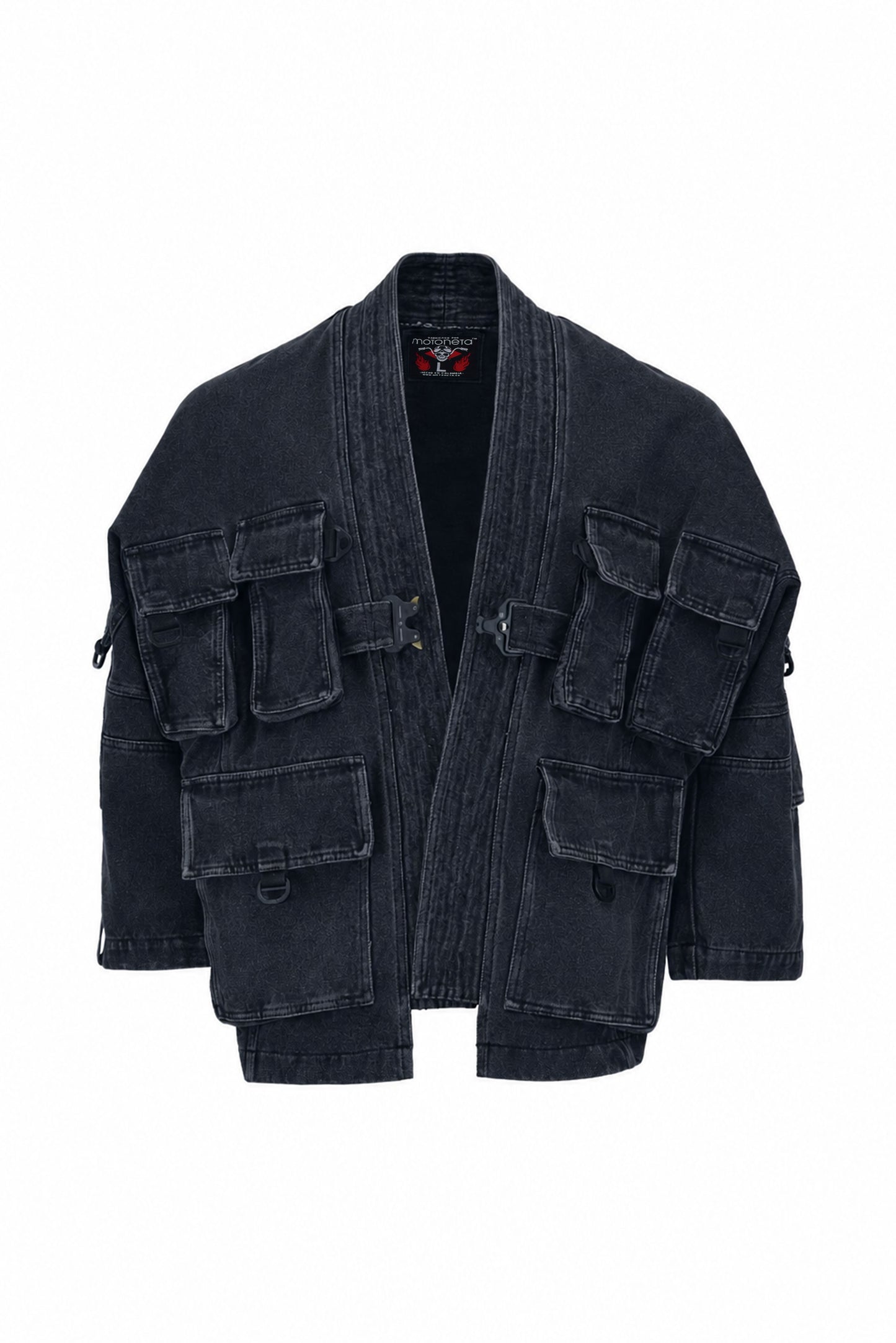 Kimono cargo denim