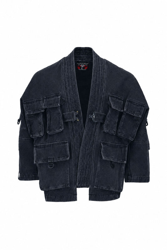 Kimono cargo denim