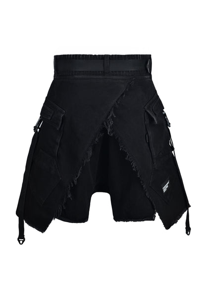 Short negro Morfosis Upcycling