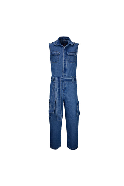 Enterizo samurai cargo denim