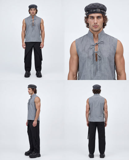 Camisa Akira Laces gris