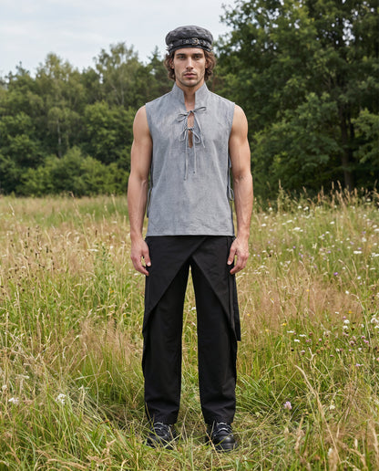 Camisa Akira Laces gris