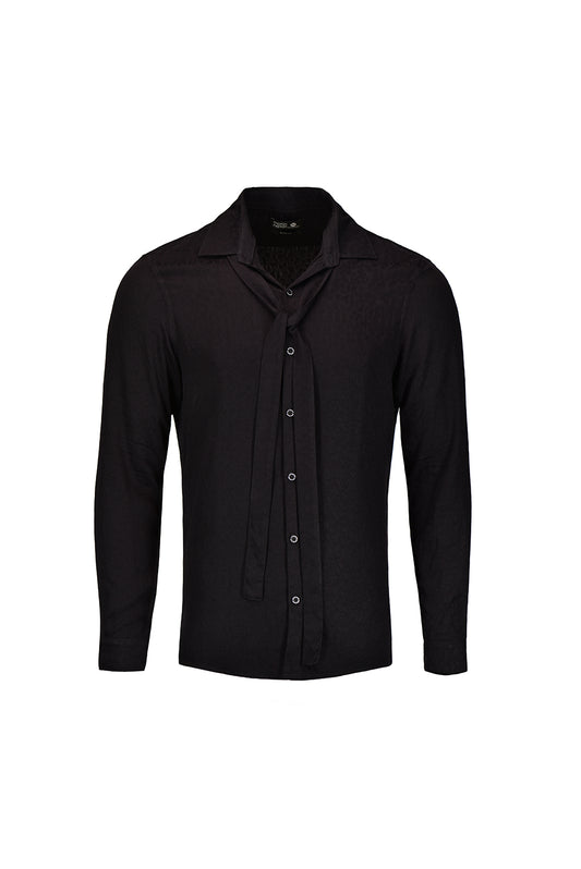 Camisa manga larga leopard