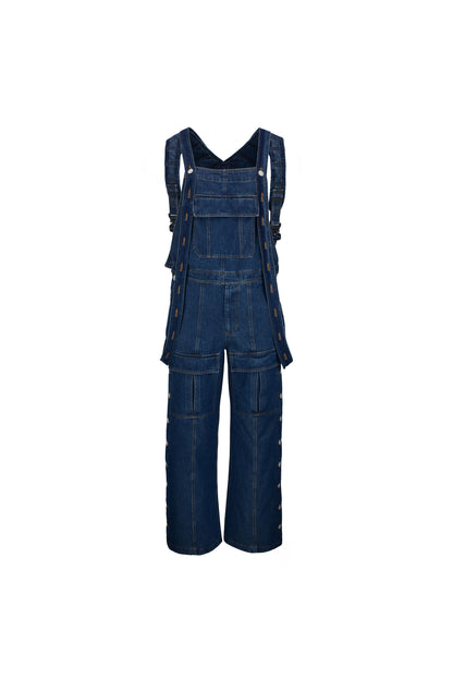 Overol tejano structural blue