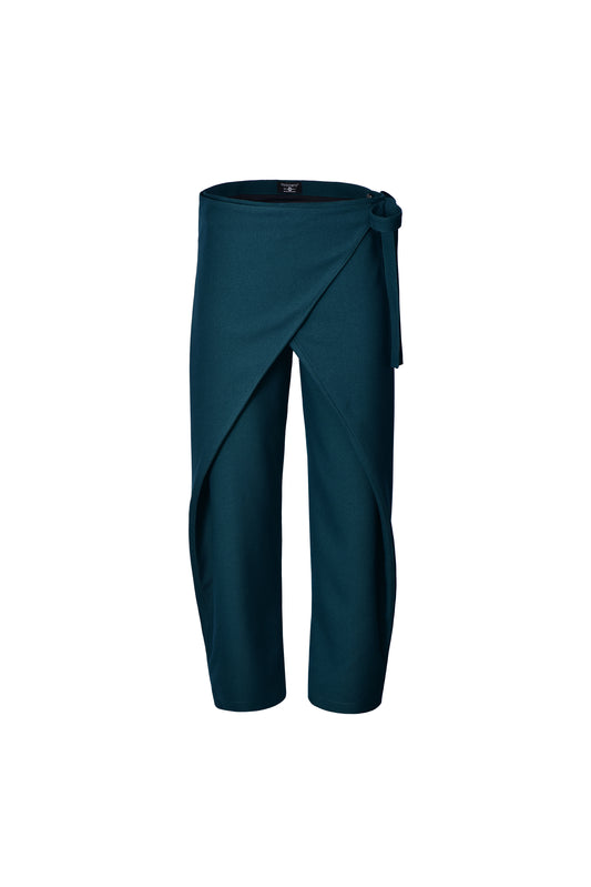 Pantalon origami layers esmeralda
