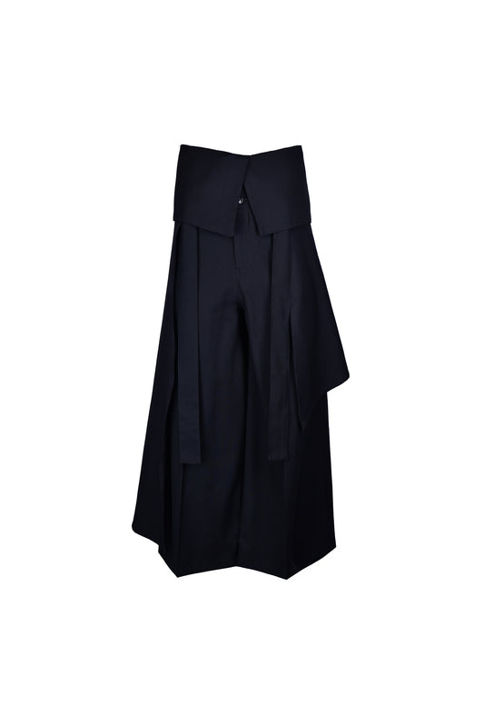Pantalon Asym Layers pretina alta