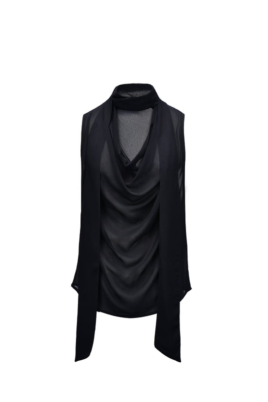 camisa recklees negra
