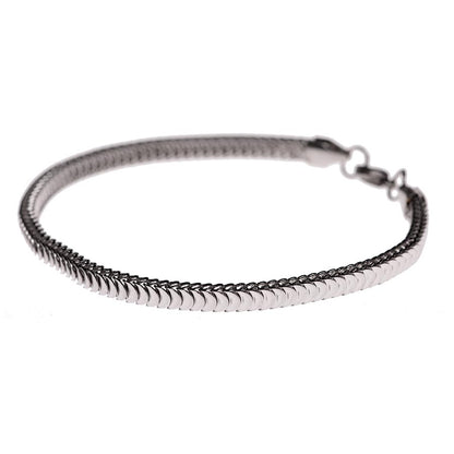 Scales Silver Bracelet