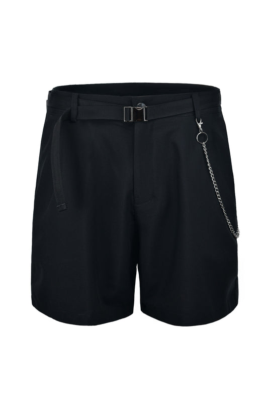Short mini baggy black