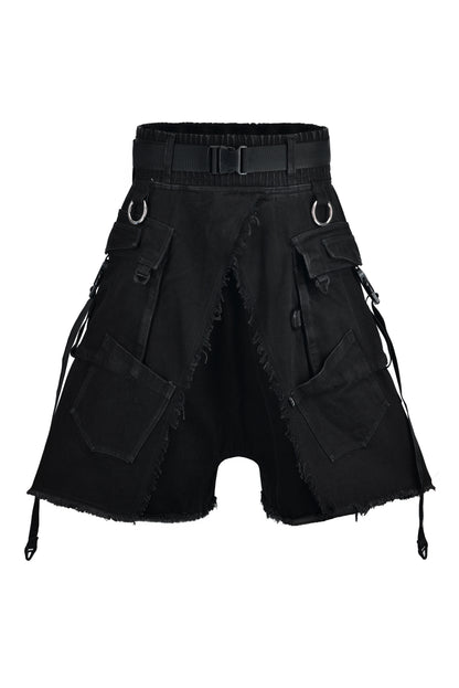 Short negro Morfosis Upcycling
