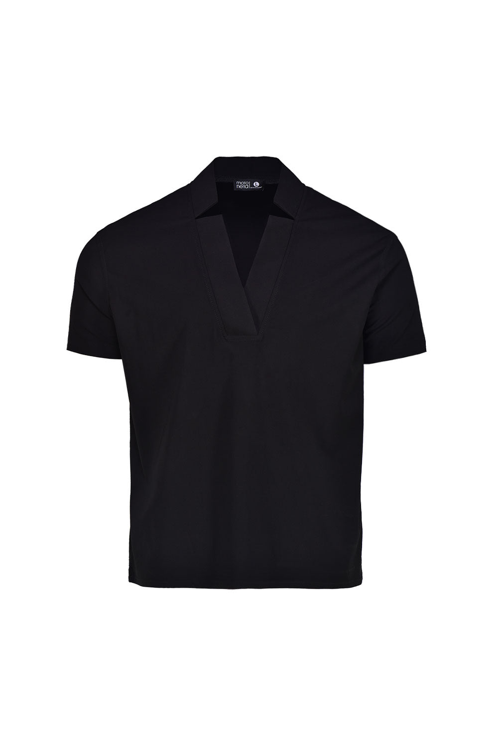 Camisa verushka con mangas negro